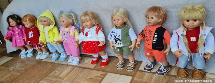 Комплектики и платьица для Вихтелят 8. Краски лета