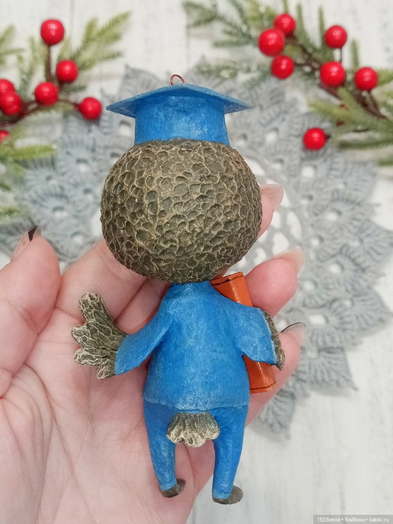 Совиное семейство — Лепка авторских игрушек и папье