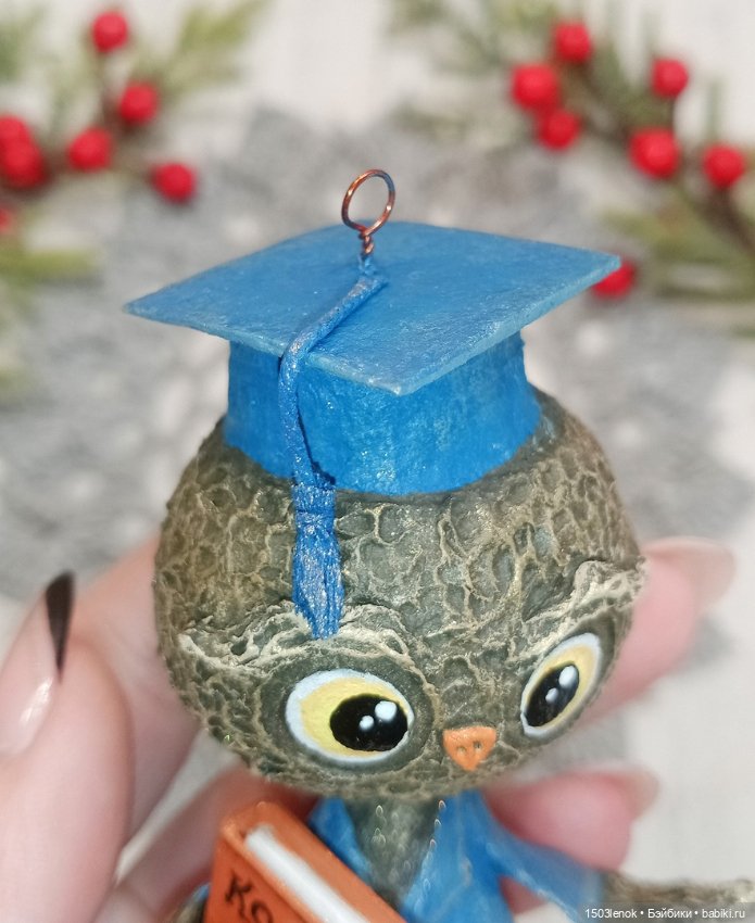 Совиное семейство — Лепка авторских игрушек и папье