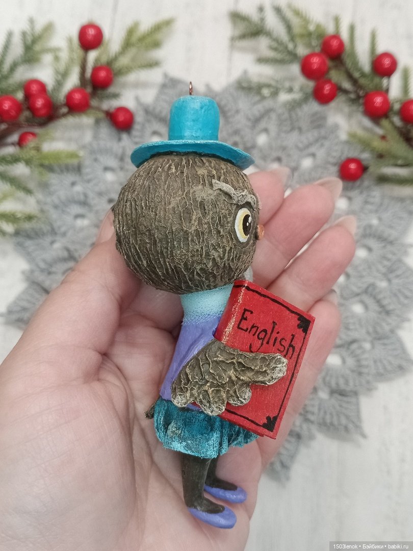 Совиное семейство — Лепка авторских игрушек и папье