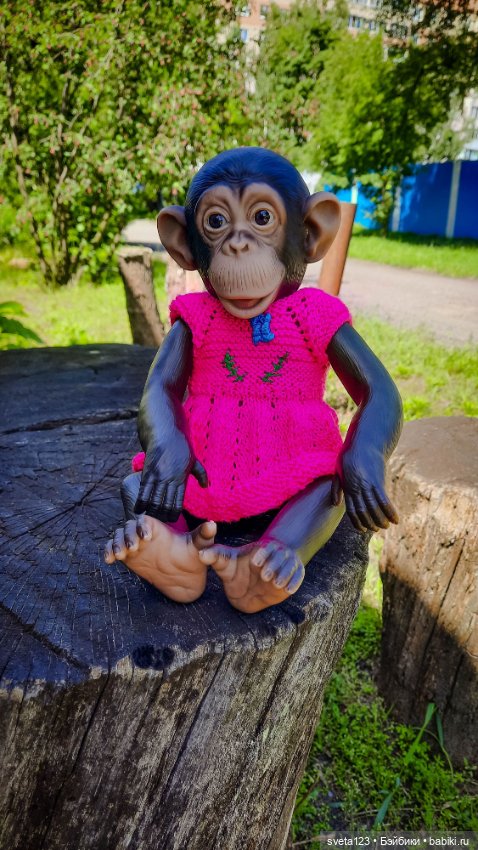 Обезьянка Луна — Куклы ASI (Аси): испанские пупсы (фото 6)
