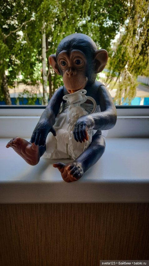 Обезьянка Луна — Куклы ASI (Аси): испанские пупсы (фото 2)