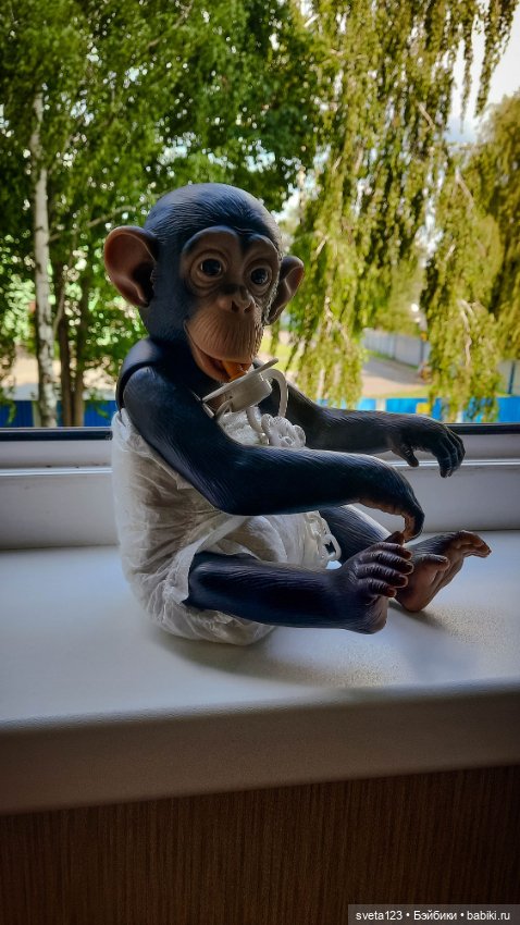 Обезьянка Луна — Куклы ASI (Аси): испанские пупсы (фото 3)