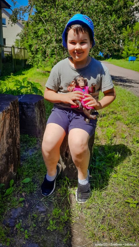 Обезьянка Луна — Куклы ASI (Аси): испанские пупсы (фото 9)