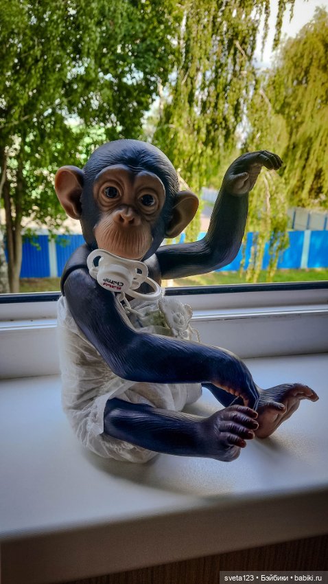 Обезьянка Луна — Куклы ASI (Аси): испанские пупсы (фото 4)