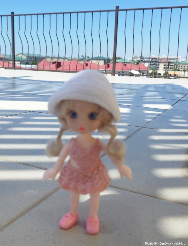 Загораем у бассейна — Куклы Baboliy (Баболи (фото 3)