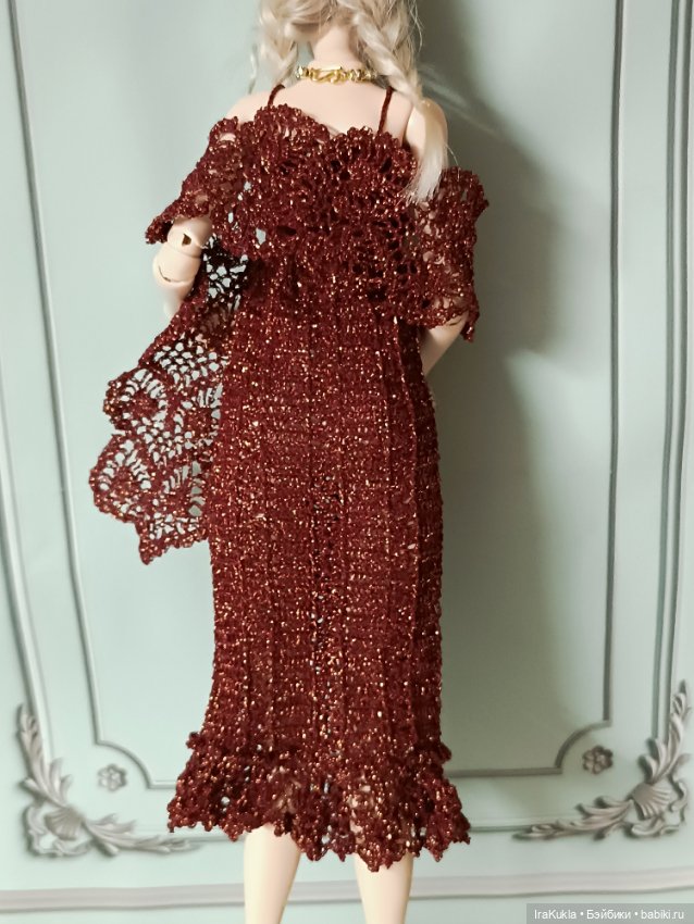 Вечернее с люриксом — Одежда и обувь для кукол BJD (БЖД): 1/3