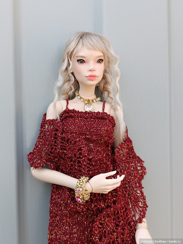 Вечернее с люриксом — Одежда и обувь для кукол BJD (БЖД): 1/3