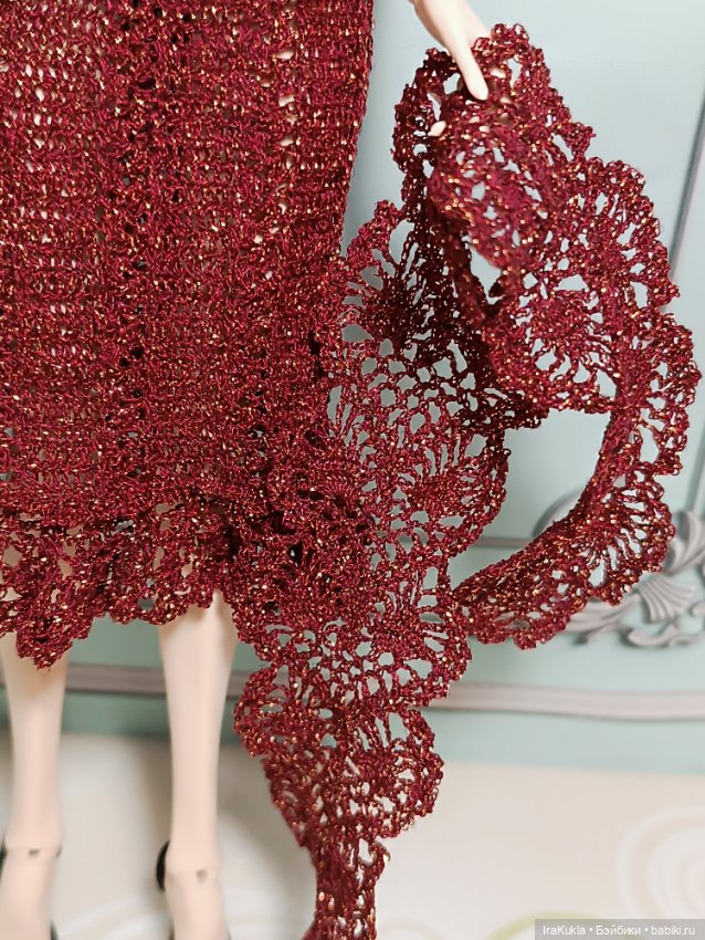 Вечернее с люриксом — Одежда и обувь для кукол BJD (БЖД): 1/3