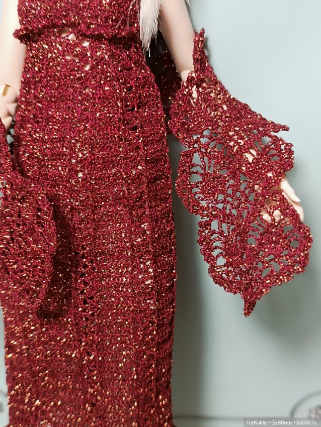 Вечернее с люриксом — Одежда и обувь для кукол BJD (БЖД): 1/3 (фото 5)