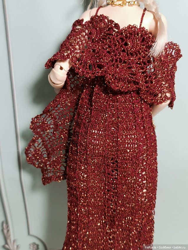 Вечернее с люриксом — Одежда и обувь для кукол BJD (БЖД): 1/3