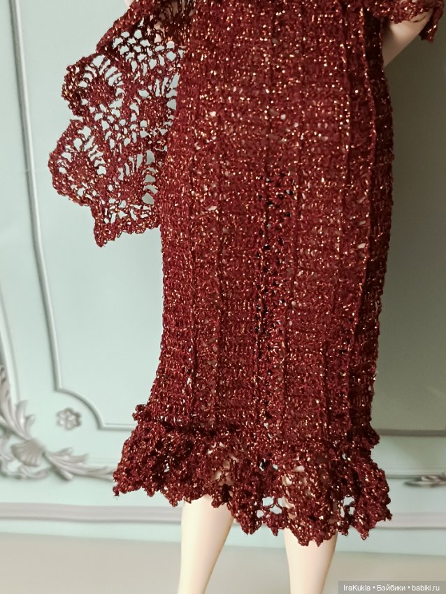 Вечернее с люриксом — Одежда и обувь для кукол BJD (БЖД): 1/3