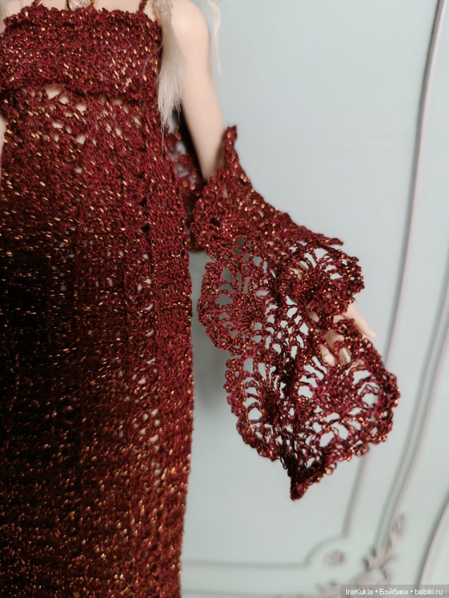 Вечернее с люриксом — Одежда и обувь для кукол BJD (БЖД): 1/3 (фото 6)