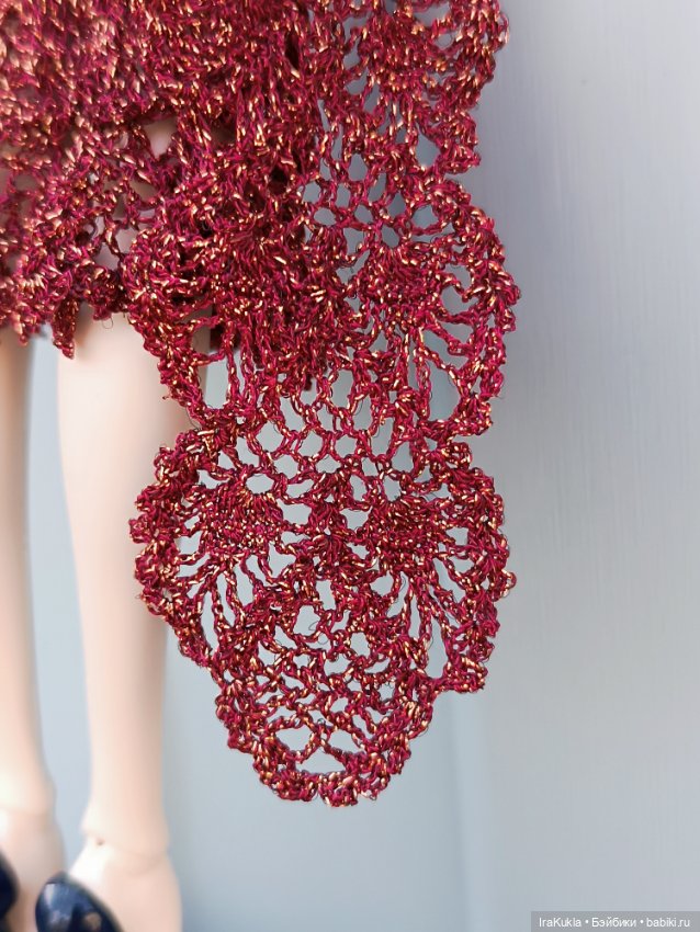 Вечернее с люриксом — Одежда и обувь для кукол BJD (БЖД): 1/3