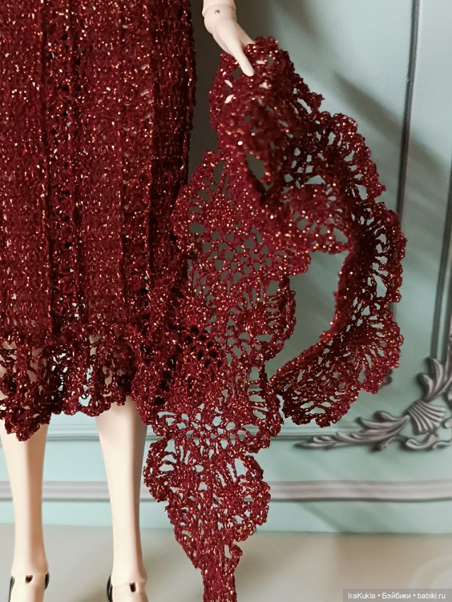 Вечернее с люриксом — Одежда и обувь для кукол BJD (БЖД): 1/3