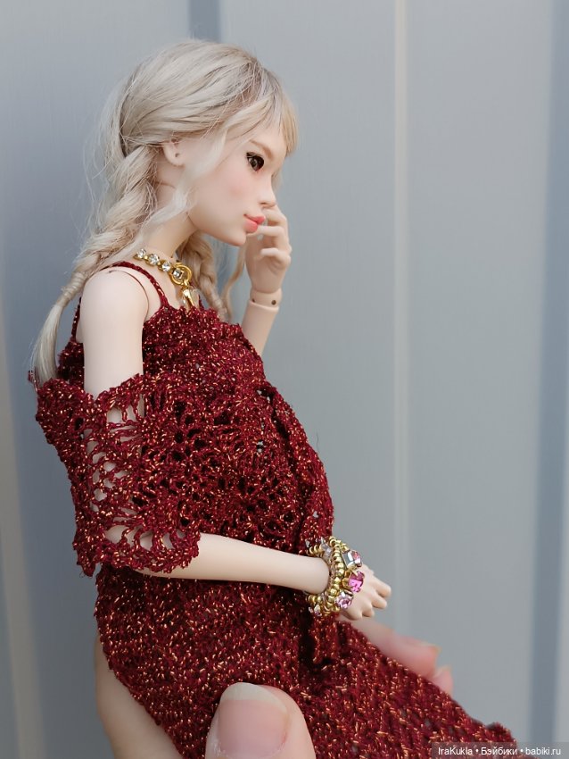 Вечернее с люриксом — Одежда и обувь для кукол BJD (БЖД): 1/3