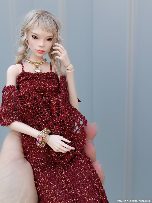 Вечернее с люриксом — Одежда и обувь для кукол BJD (БЖД): 1/3