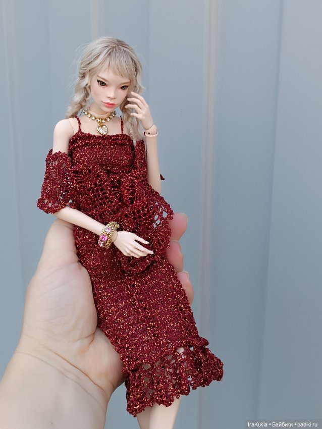 Вечернее с люриксом — Одежда и обувь для кукол BJD (БЖД): 1/3