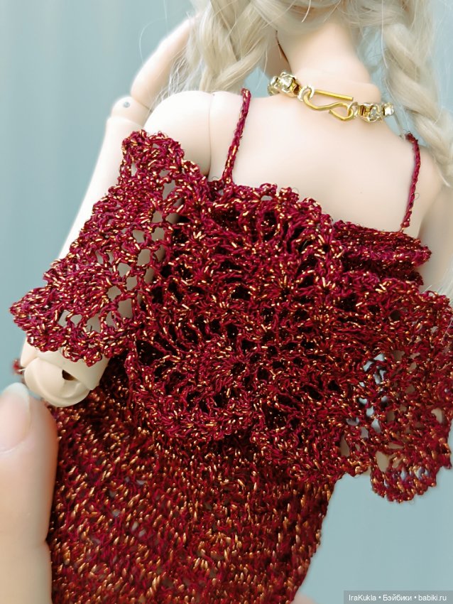 Вечернее с люриксом — Одежда и обувь для кукол BJD (БЖД): 1/3