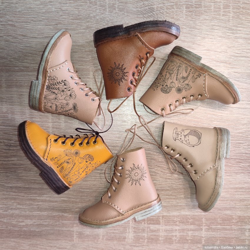 Гравировка на обуви для кукол (фото 8)