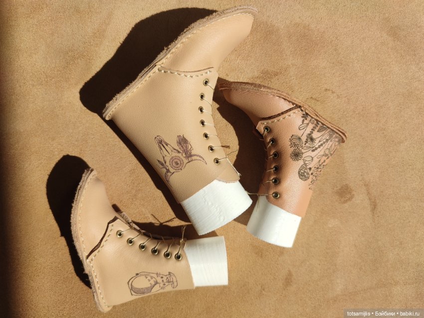 Гравировка на обуви для кукол (фото 4)