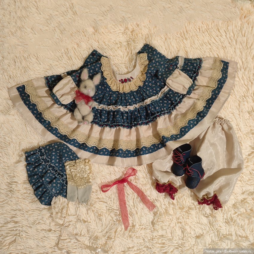 Кукла текстильная будуарная
