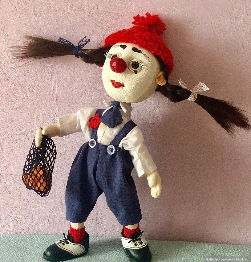 Апатамушта и К, часть 46 — Куклы из капрона и чулочной техники: авторские игрушки (фото 5)