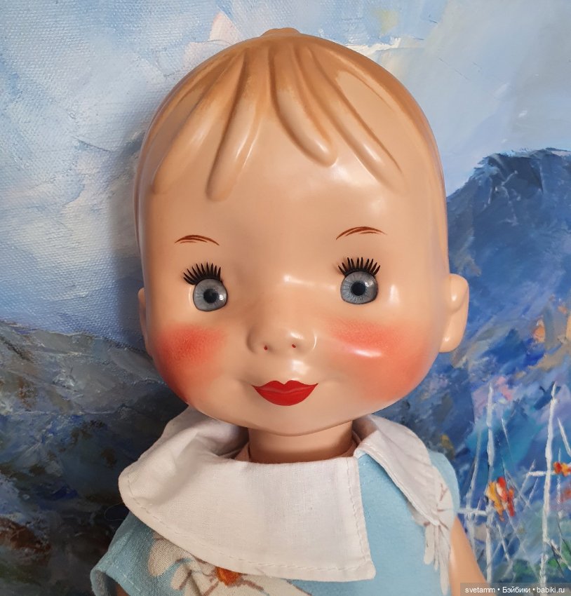 Новенькая прессопилочная кукла. Малышка
