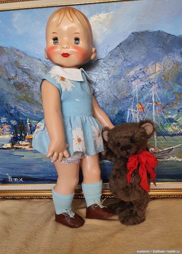 Новенькая прессопилочная кукла. Малышка (фото 7)