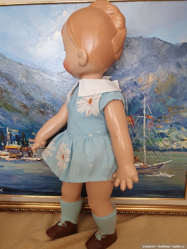 Новенькая прессопилочная кукла. Малышка (фото 8)