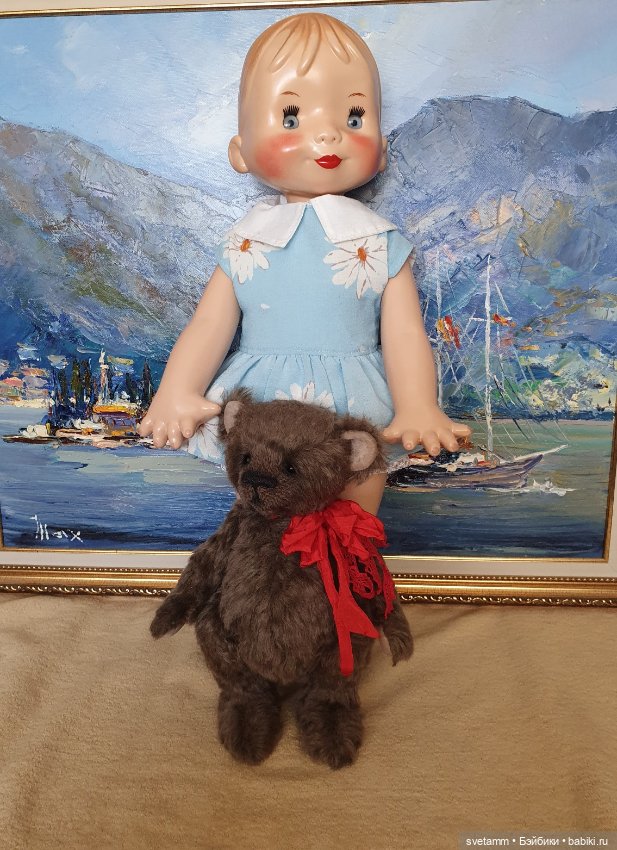 Новенькая прессопилочная кукла. Малышка (фото 10)