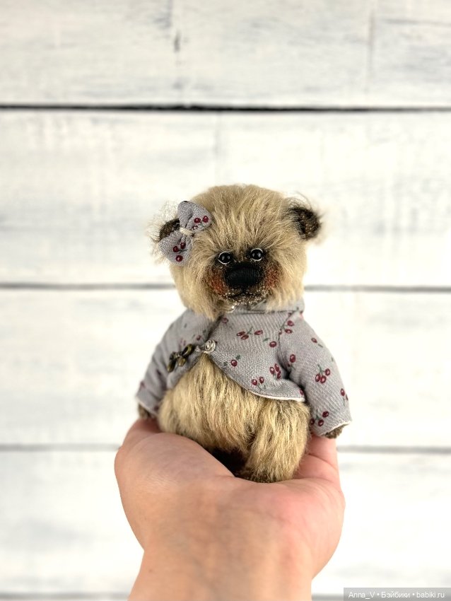 Тедди мишка Эли — Авторские мишки Тедди и друзья: фото (фото 3)