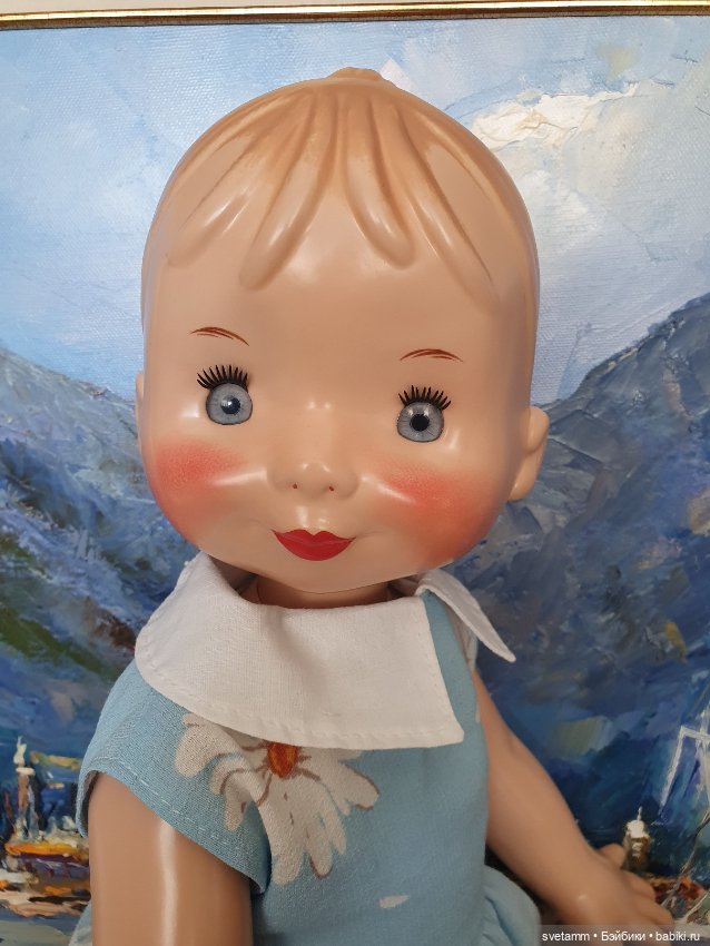 Новенькая прессопилочная кукла. Малышка