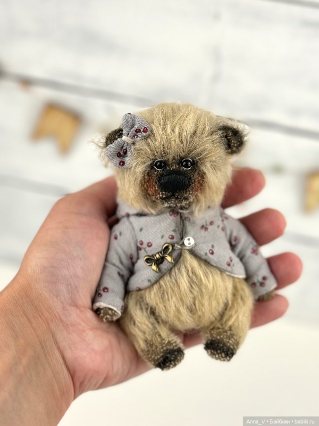 Тедди мишка Эли — Авторские мишки Тедди и друзья: фото (фото 2)