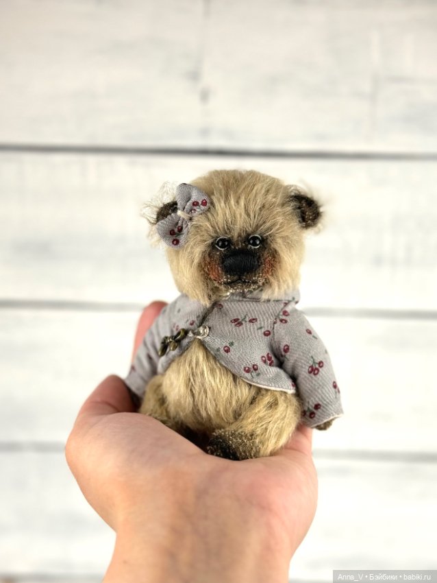 Тедди мишка Эли — Авторские мишки Тедди и друзья: фото (фото 4)