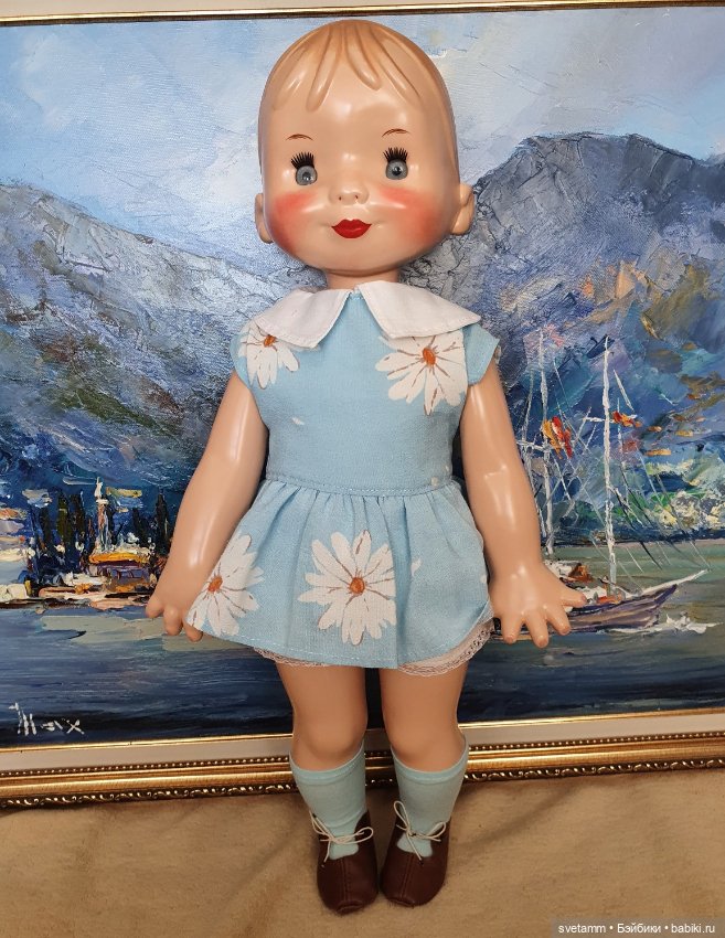 Новенькая прессопилочная кукла. Малышка (фото 9)
