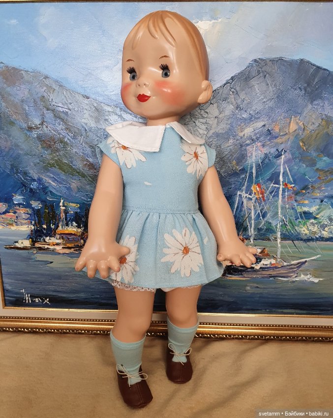 Новенькая прессопилочная кукла. Малышка (фото 6)