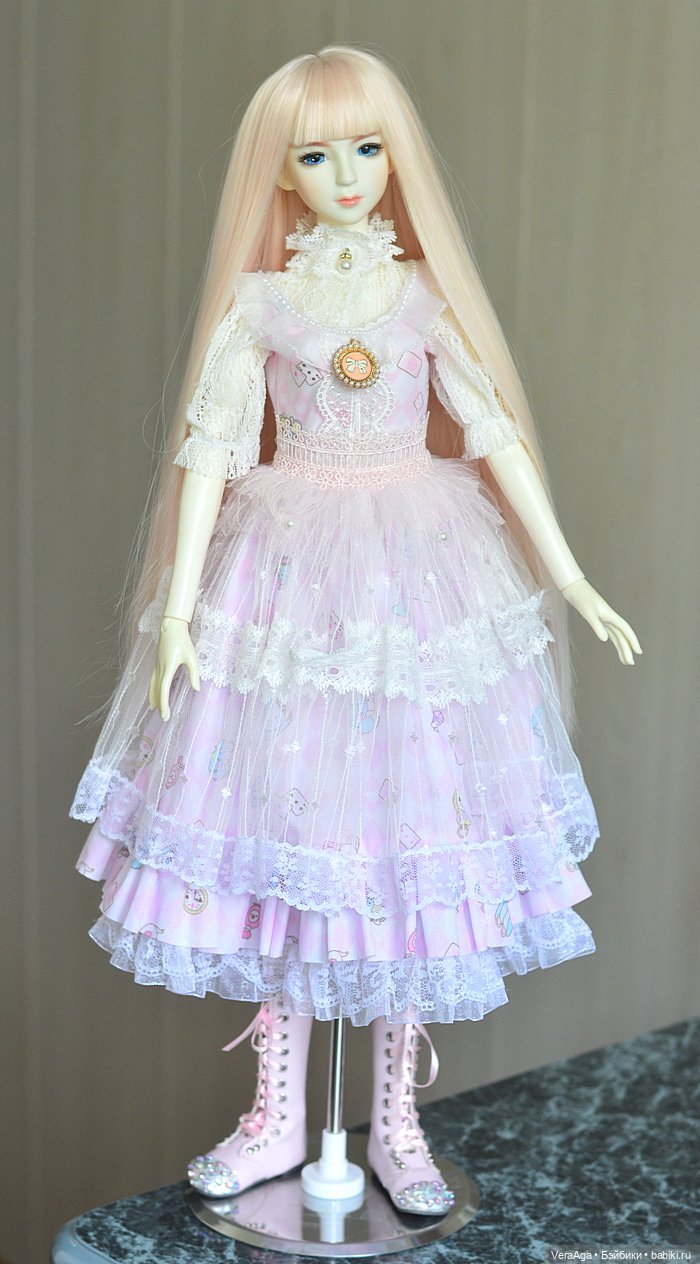 "Синичка"- шарнирная кукла Xinyi формата 1/3 (фото 4)