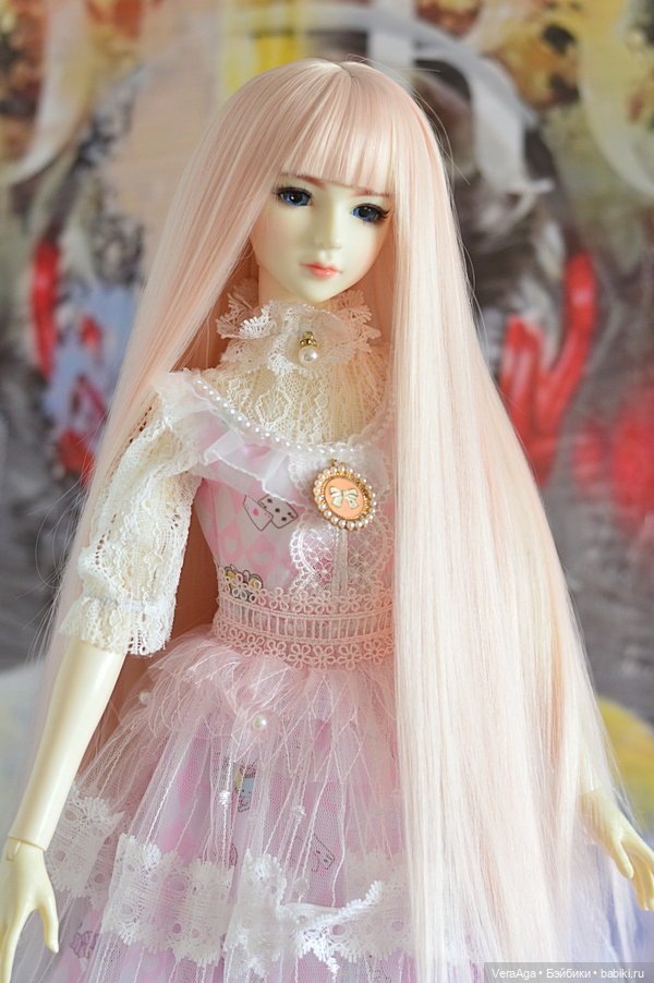 "Синичка"- шарнирная кукла Xinyi формата 1/3 (фото 2)