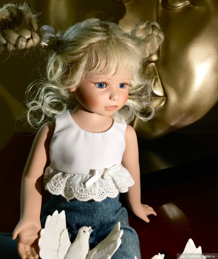 Красавица Lea с голубками от Gabriele Muller 2008 (фото 10)