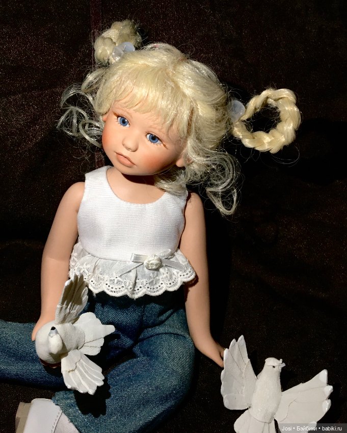 Красавица Lea с голубками от Gabriele Muller 2008 (фото 5)