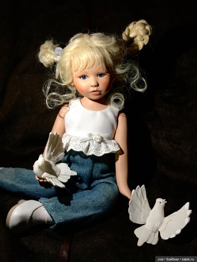 Красавица Lea с голубками от Gabriele Muller 2008 (фото 6)