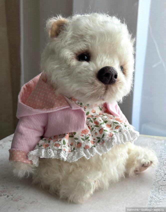 Мишутка Мила — Авторские мишки Тедди и друзья: фото (фото 9)