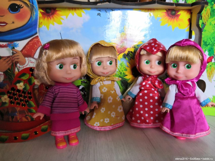 Машеньки — Куклы Маша и Медведь (Simba): Маша в кармашке (фото 6)
