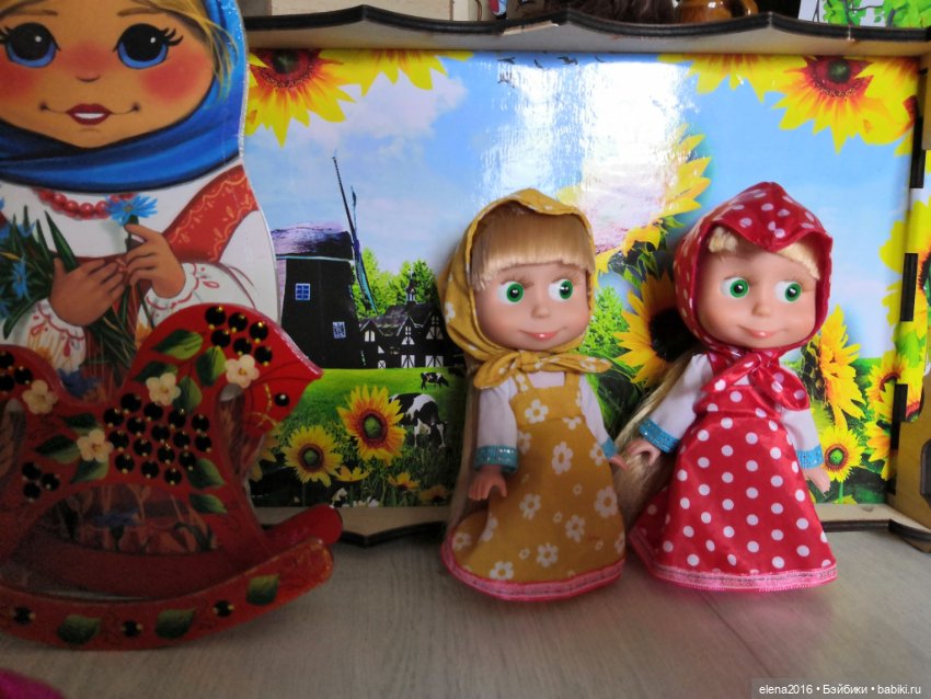 Машеньки — Куклы Маша и Медведь (Simba): Маша в кармашке (фото 7)