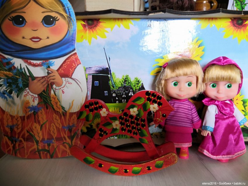 Машеньки — Куклы Маша и Медведь (Simba): Маша в кармашке (фото 8)