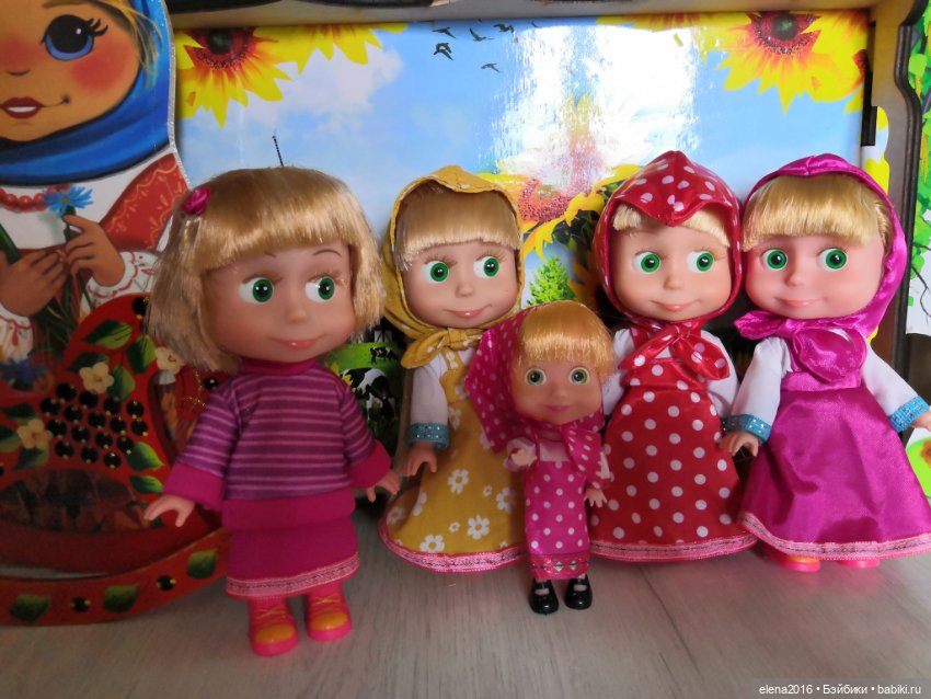 Машеньки — Куклы Маша и Медведь (Simba): Маша в кармашке (фото 5)