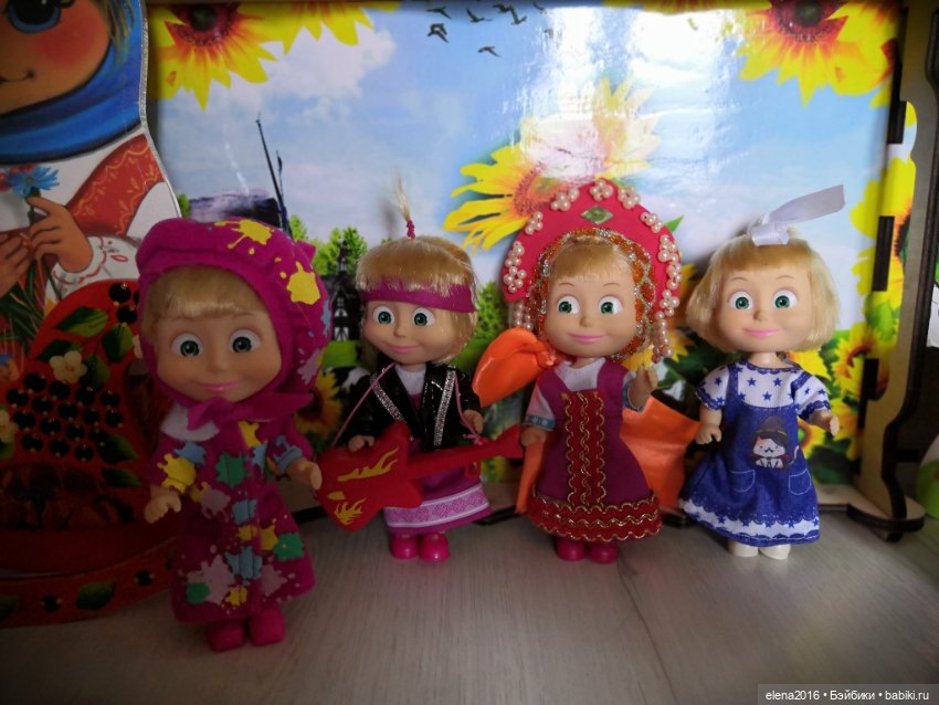 Машеньки — Куклы Маша и Медведь (Simba): Маша в кармашке (фото 3)