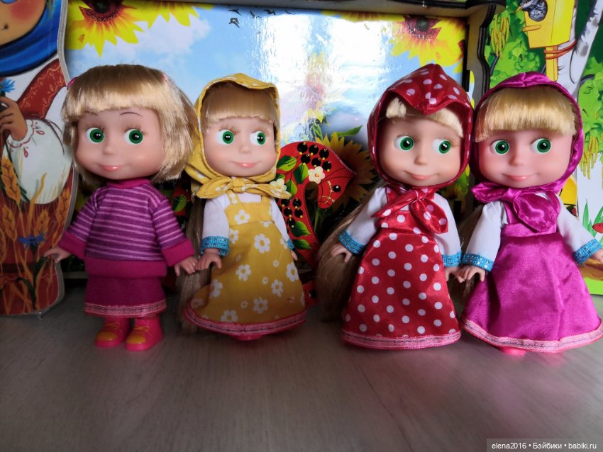 Машеньки — Куклы Маша и Медведь (Simba): Маша в кармашке