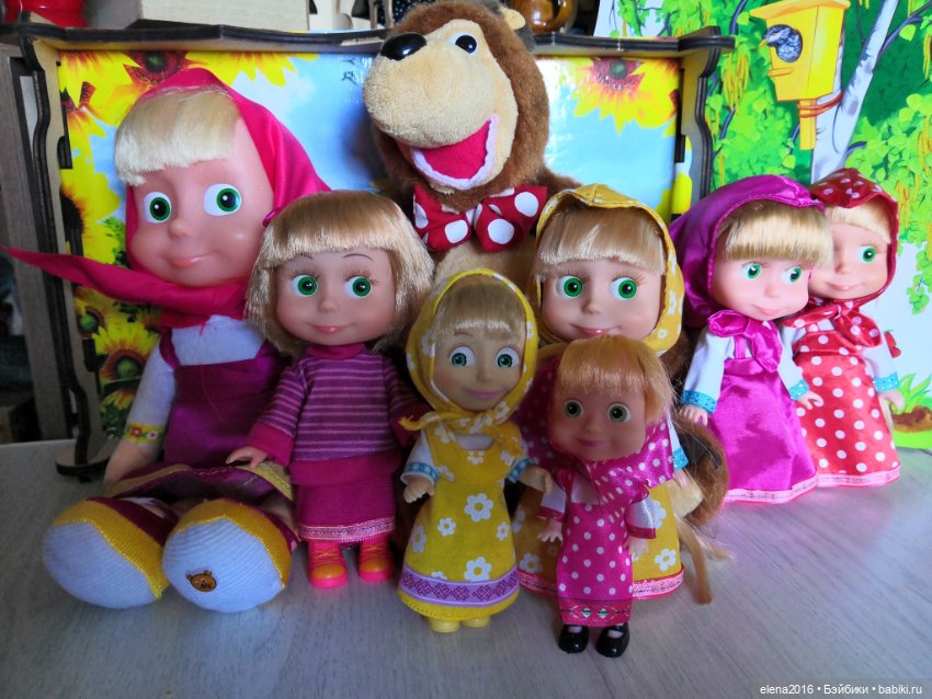 Машеньки — Куклы Маша и Медведь (Simba): Маша в кармашке (фото 10)